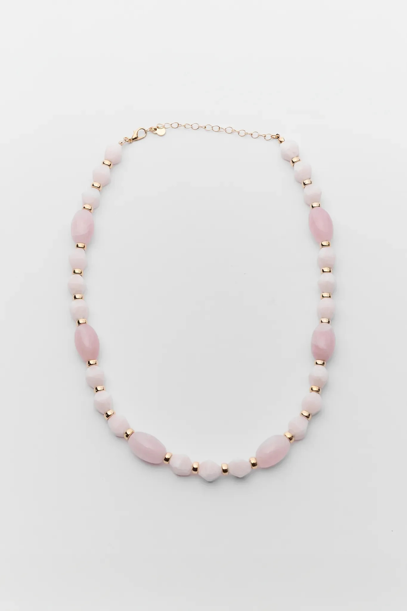 Maris Pink Beaded Necklace | Avara