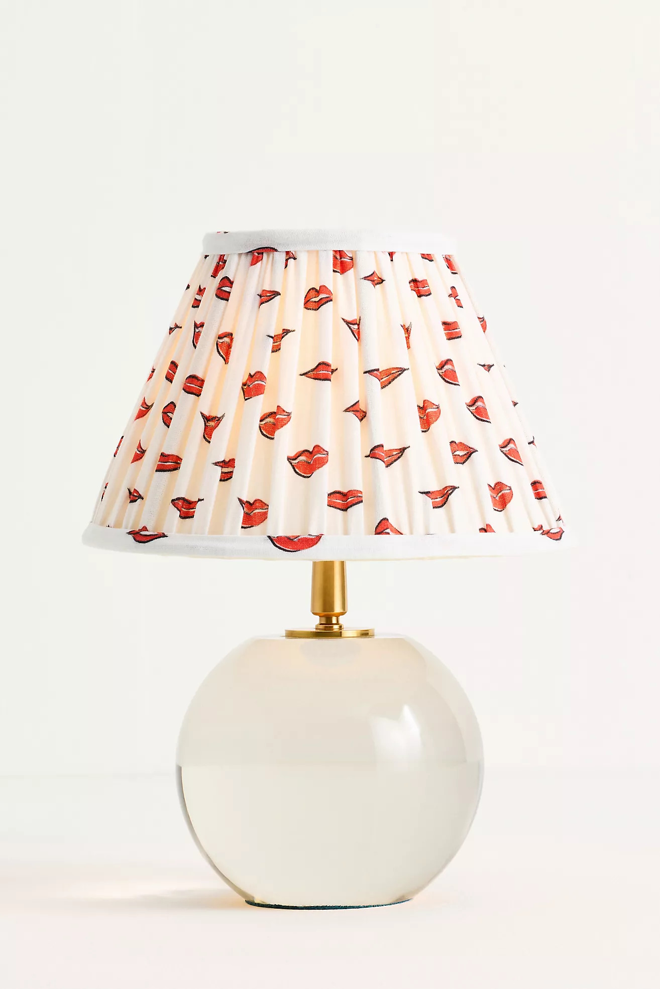Pooky The Katherine Cordless Rechargeable Glass Table Lamp | Anthropologie (US)