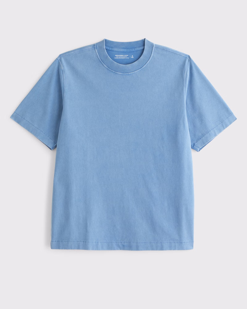 Men's Premium Heavyweight 2.0 Tee | Men's Tops | Abercrombie.com | Abercrombie & Fitch (US)