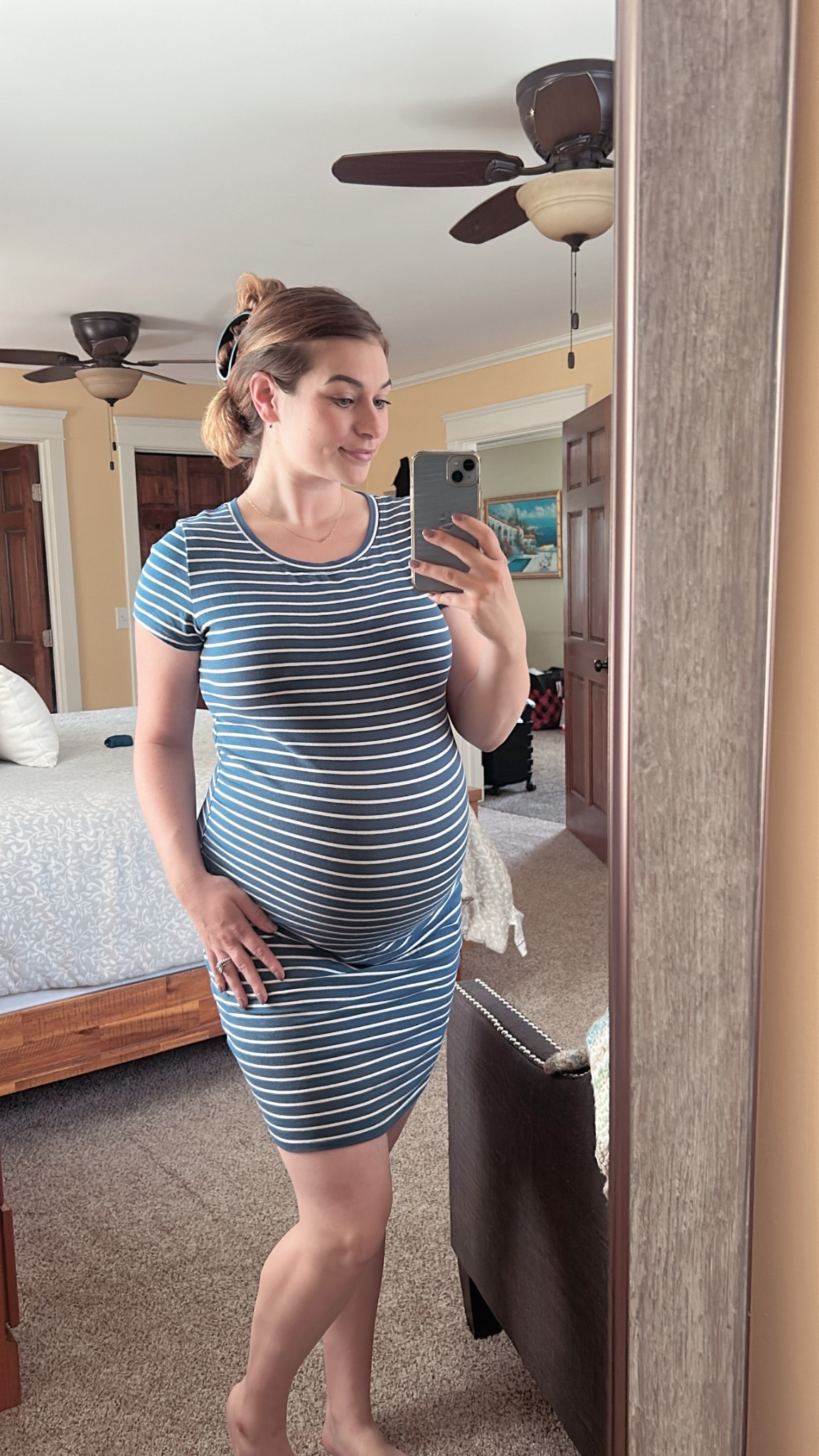 Extra stretchy maternity dress that’s great for the summer weather! I bought this 2 summers ago from Kohl’s- Sonoma brand. I link a few similar! 

#LTKBump #LTKFindsUnder50 #LTKStyleTip