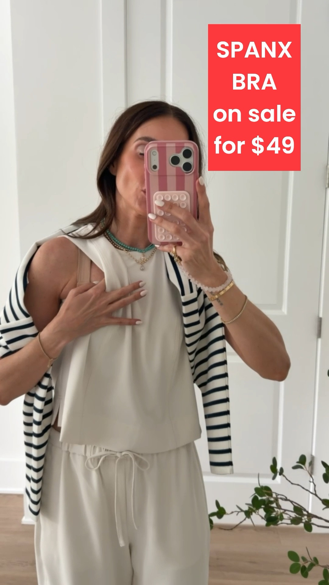 My favorite bra from Spanx is on sale for $49! Spanx summer sale, up to 50% off.

#LTKSaleAlert #LTKOver40
