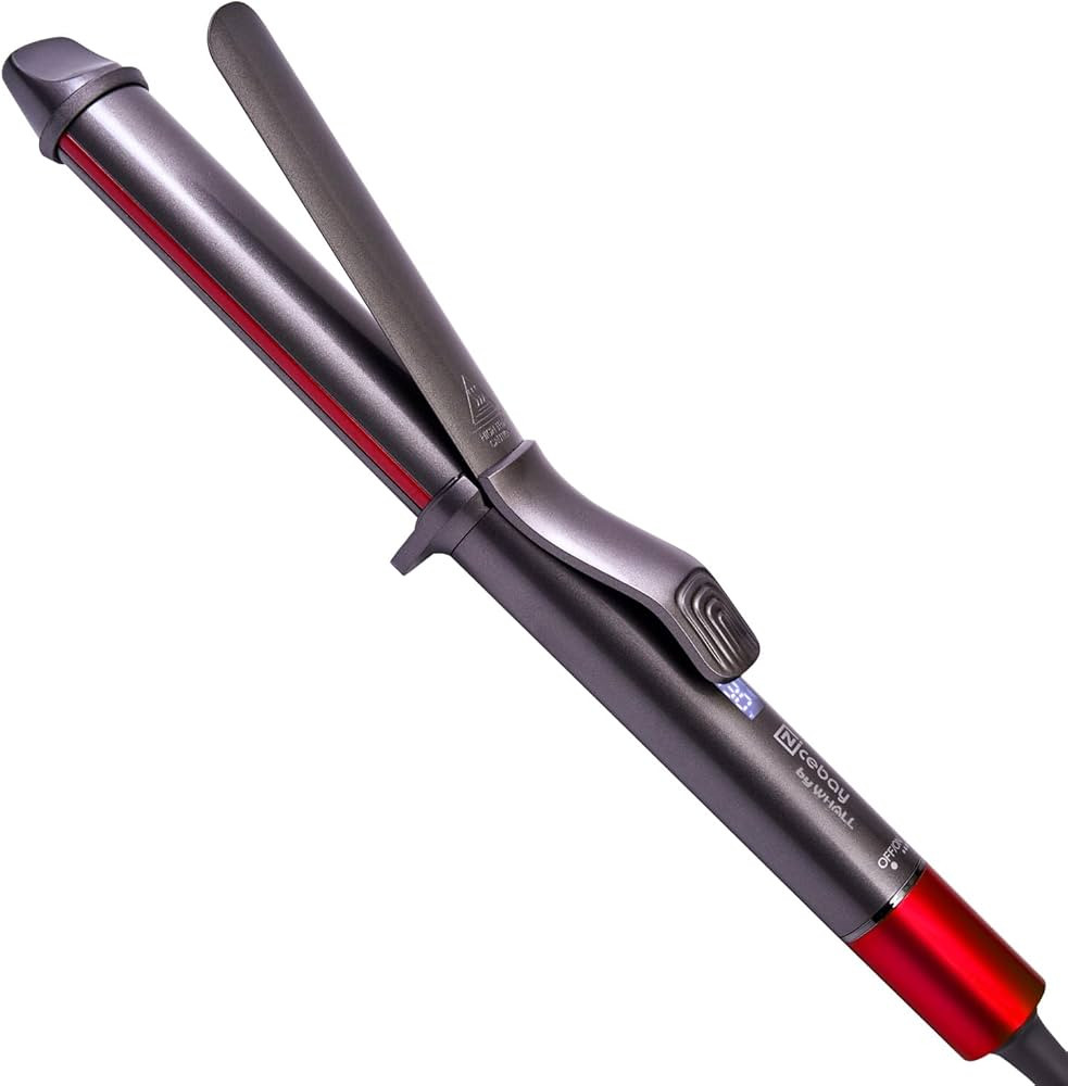 Nicebay Curling Iron, 1 1/4 Inch Hair Curling Iron with Ceramic Coating, Professional Curling Wan... | Amazon (US)