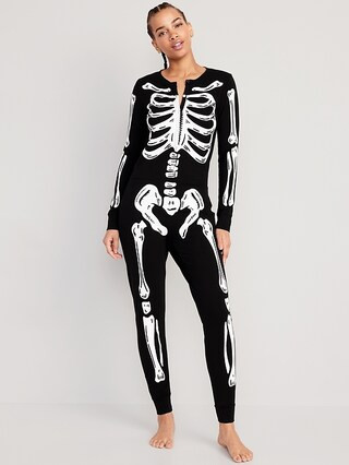 Matching Halloween One-Piece Pajamas for Women | Old Navy (US)