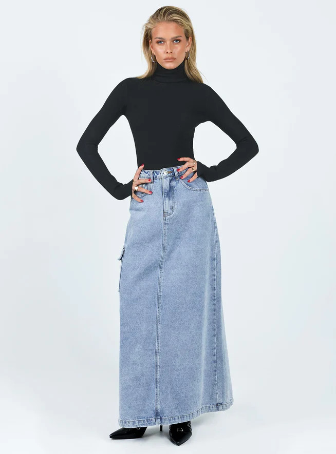 Savonna Long Sleeve Top Black | Princess Polly US