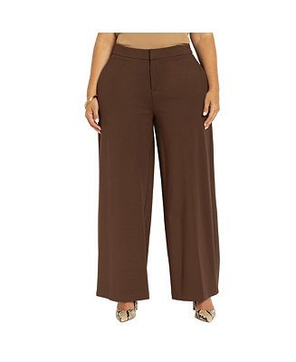 Plus Size The Ultimate Stretch Wide Leg Pant | Macy's