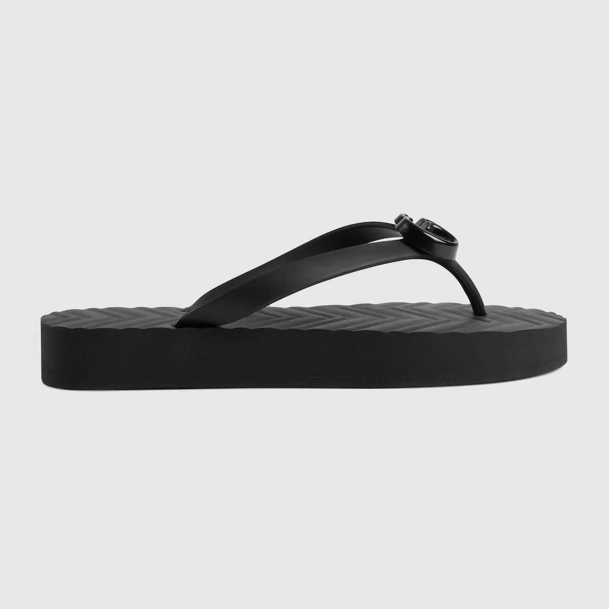 Women's chevron thong sandal | Gucci (US)