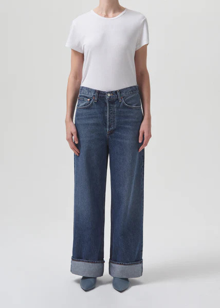 Dame High Rise Wide Leg in Control | AGOLDE