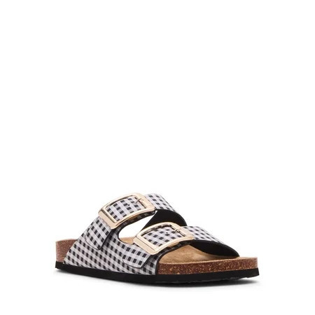 Madden Girl Women s Bodiee Two Strap Footbed Sandals | Walmart (US)