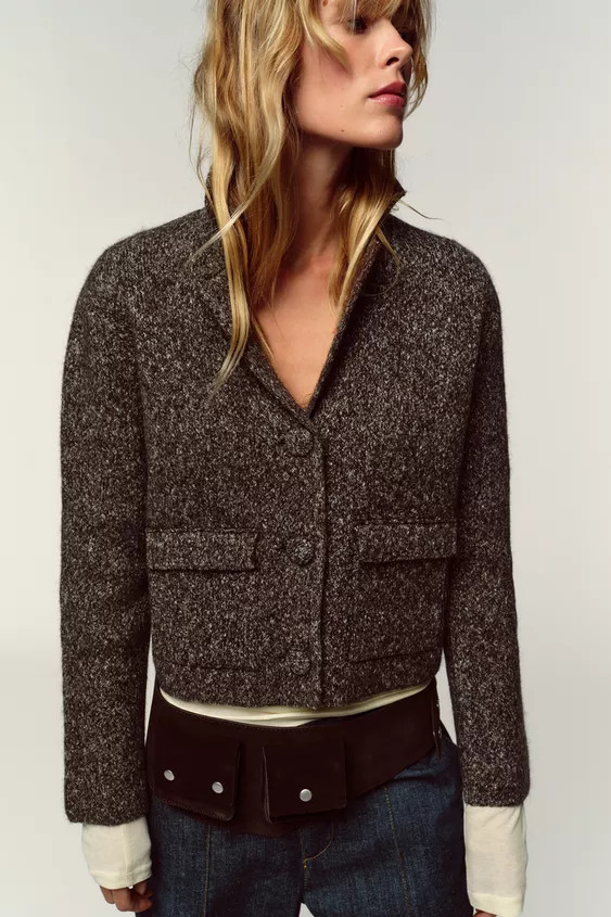 JASPÉ KNIT CARDIGAN | Zara US