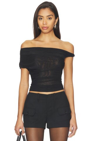 Zephyra Top in Black | Revolve Clothing (Global)