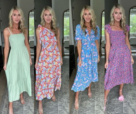 Spring and summer Amazon maxi dresses! Wearing size S

#LTKSaleAlert #LTKStyleTip