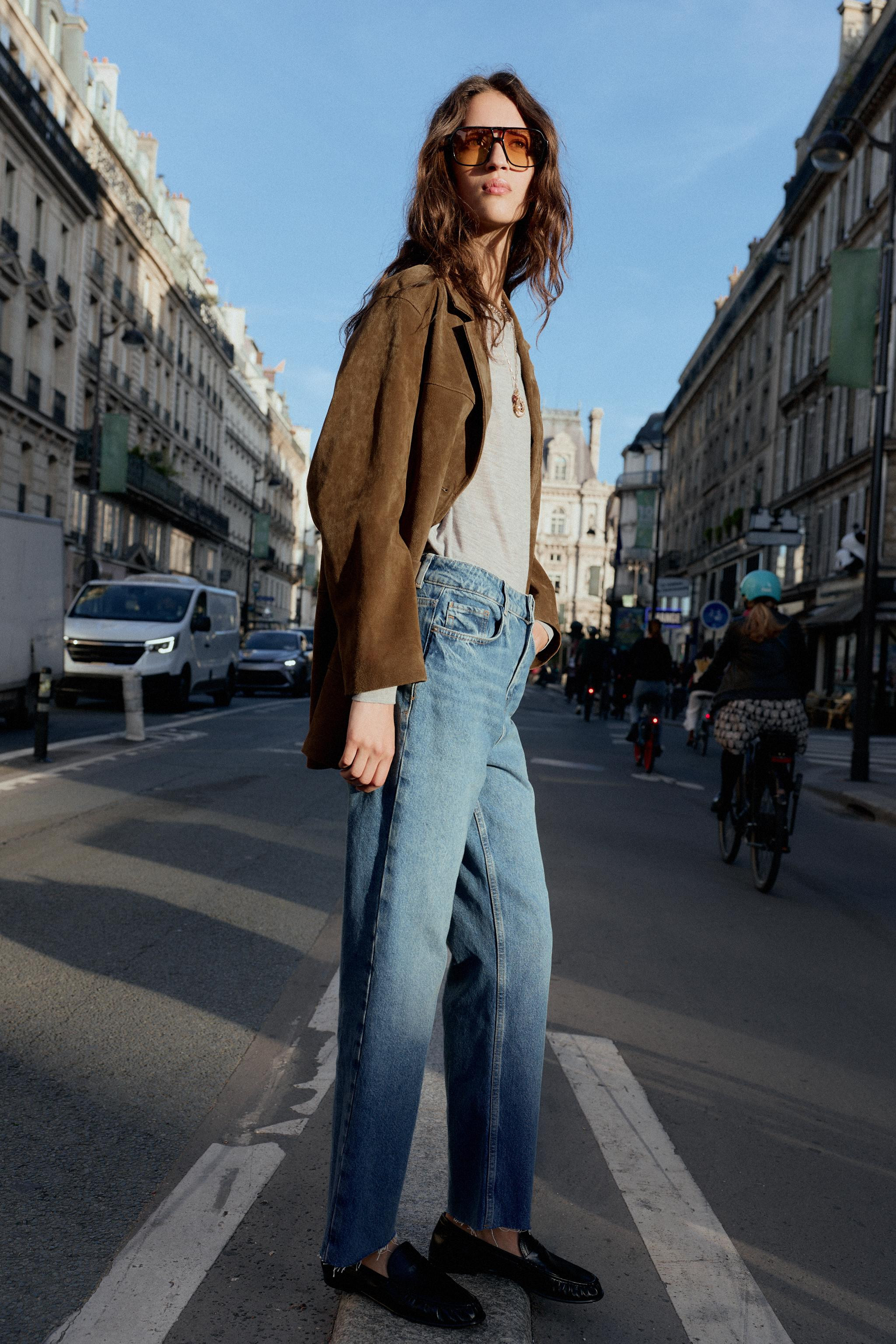 HIGH RISE Z1975 STRAIGHT LEG JEANS | Zara US