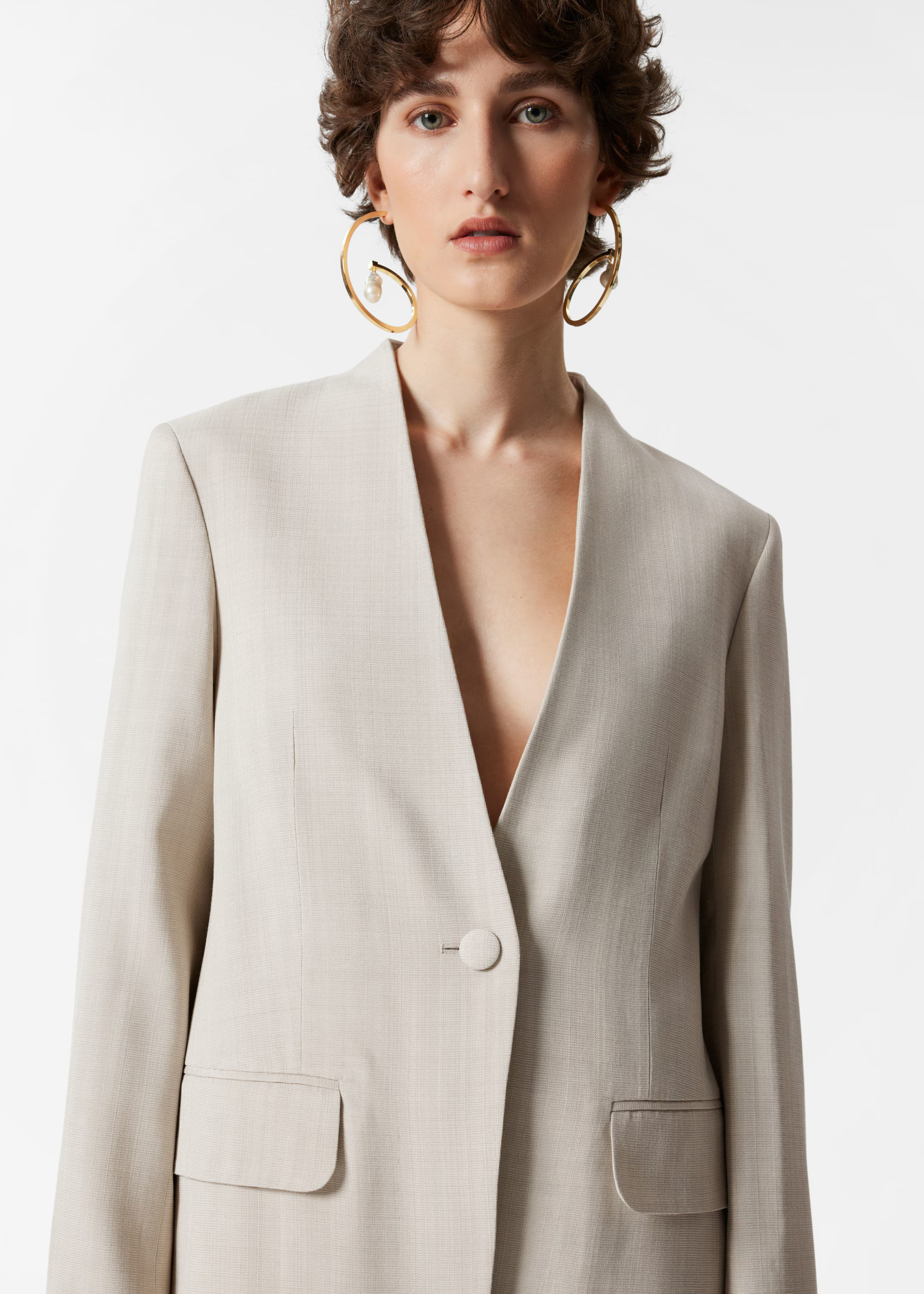 Collarless Blazer | & Other Stories UK