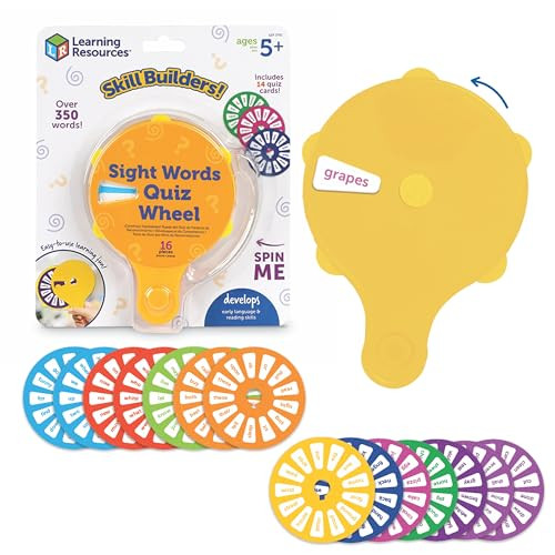 Learning Resources Skill Builders Sight Words Quiz Wheel | Amazon (US)