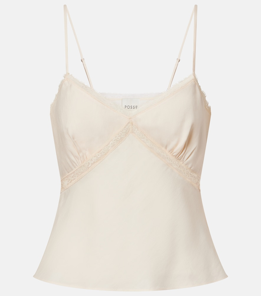 Posse Perla lace-trimmed camisole | Mytheresa (US/CA)