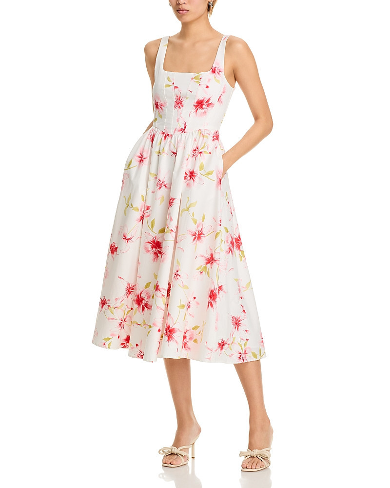 Wayf Desi Corset Midi Dress | Bloomingdale's (US)