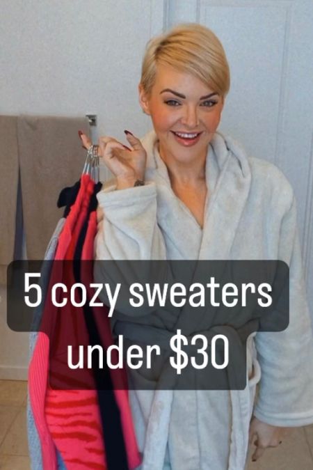 5 cozy sweaters under $30 you’ll love! 

#LTKsalealert #LTKstyletip #LTKSeasonal