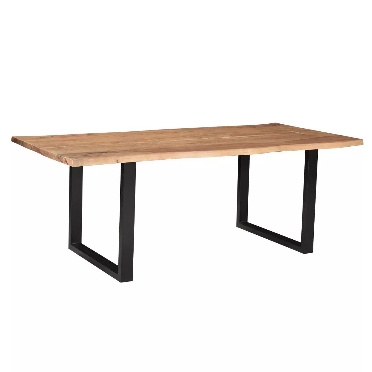 84" Athea Butterfly Live Edge Dining Table Natural - Timbergirl | Target