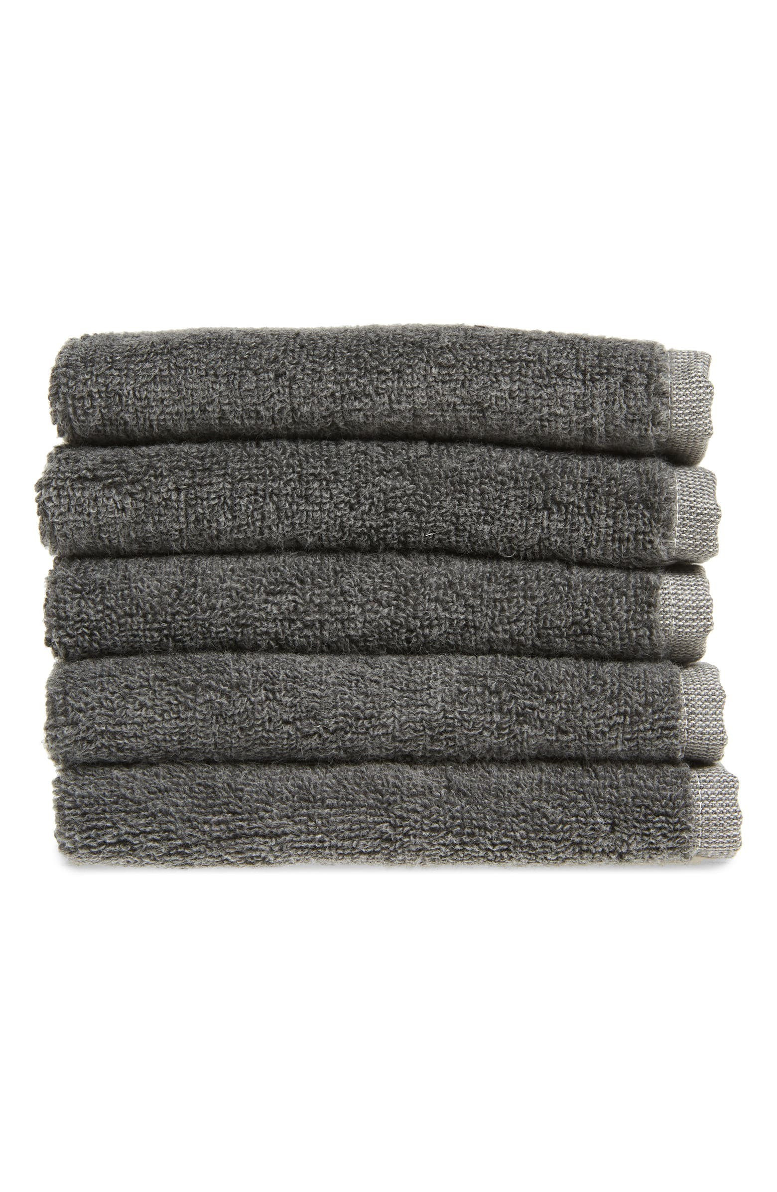 Set of 5 Charcoal Infused Makeup Washcloths | Nordstrom | Nordstrom