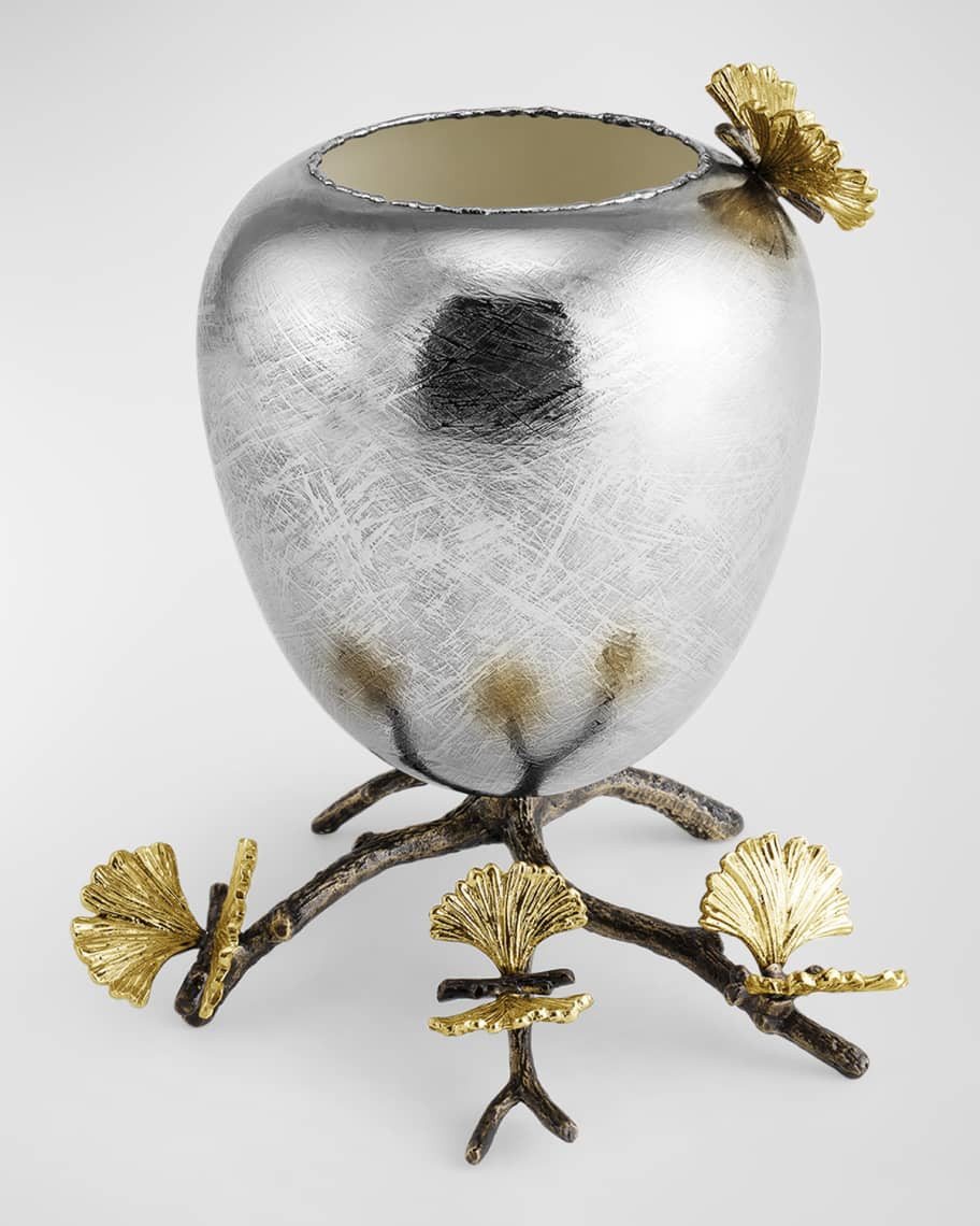 Michael Aram Butterfly Ginkgo Rose Vase | Neiman Marcus
