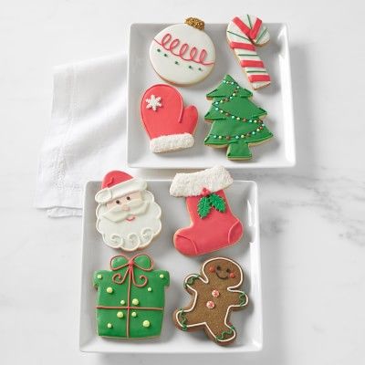 Assorted Holiday Cookies, Set of 8 | Williams-Sonoma
