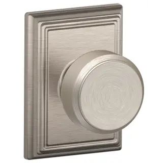 Bowery Passage Door Knob Set with Decorative Addison Trim | Build.com, Inc.