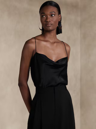 Charlotte Silk Camisole | Banana Republic (US)