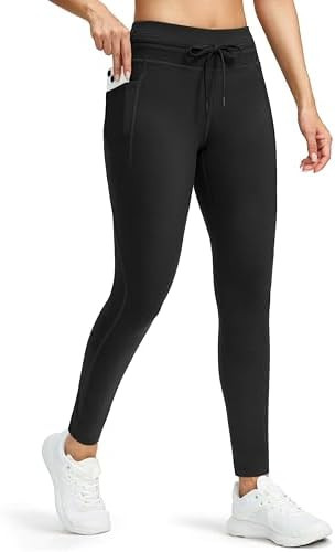 G Gradual Women's Fleece Lined Winter Leggings High Waisted Water Resistant Thermal Hiking Ski Pa... | Amazon (US)