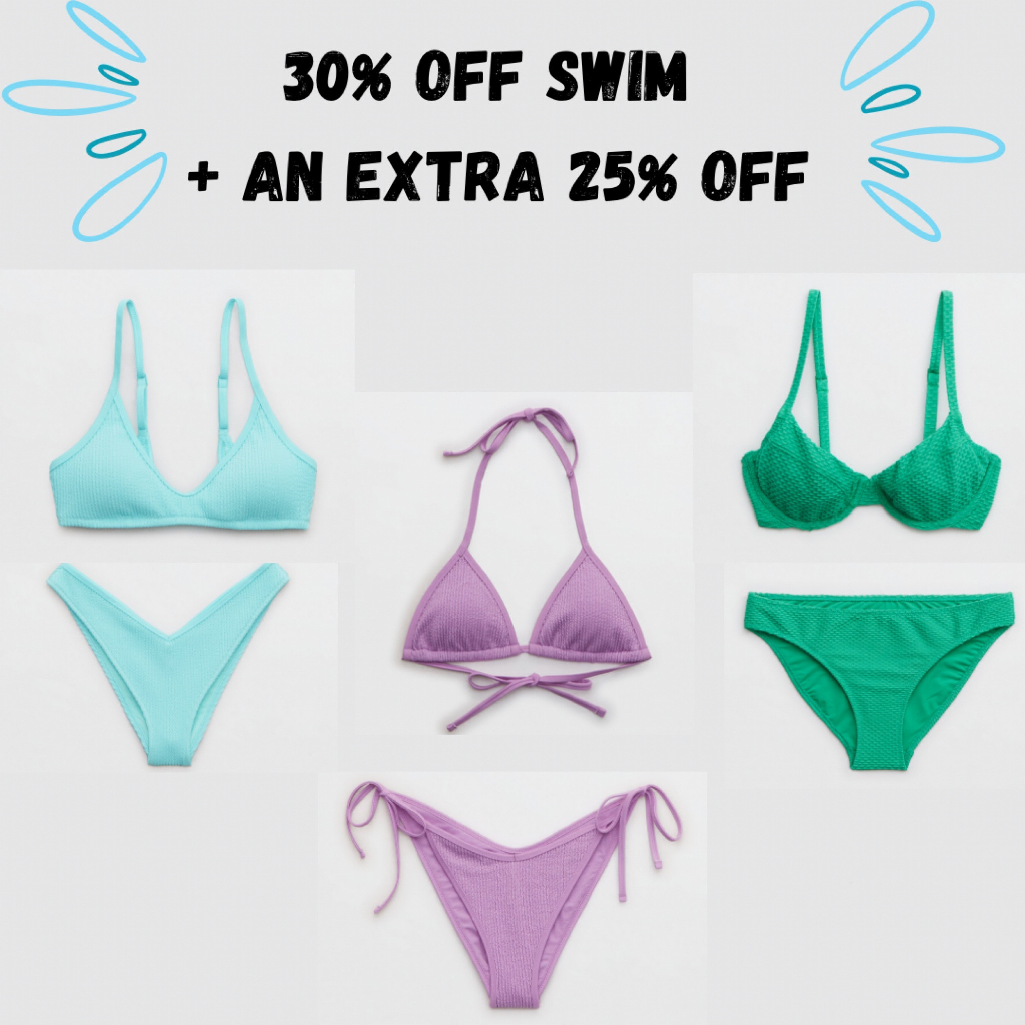 Swim sale! 30% off + an extra 25% off with the LTKSpringSale 🤍 | swim | swim sale | bikinis | vacation | beach | pool |

#LTKSeasonal #LTKSale #LTKswim