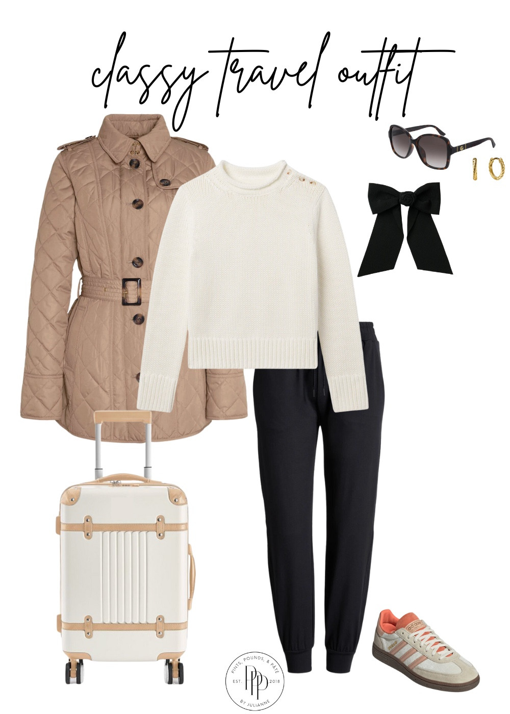 Classy travel outfit idea #travel #traveloutfit #traveloutfitidea

#LTKTravel