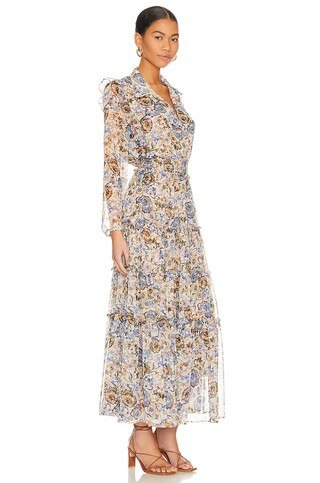 MISA Los Angeles Ahreana Dress in Sketched Floral from Revolve.com | Revolve Clothing (Global)