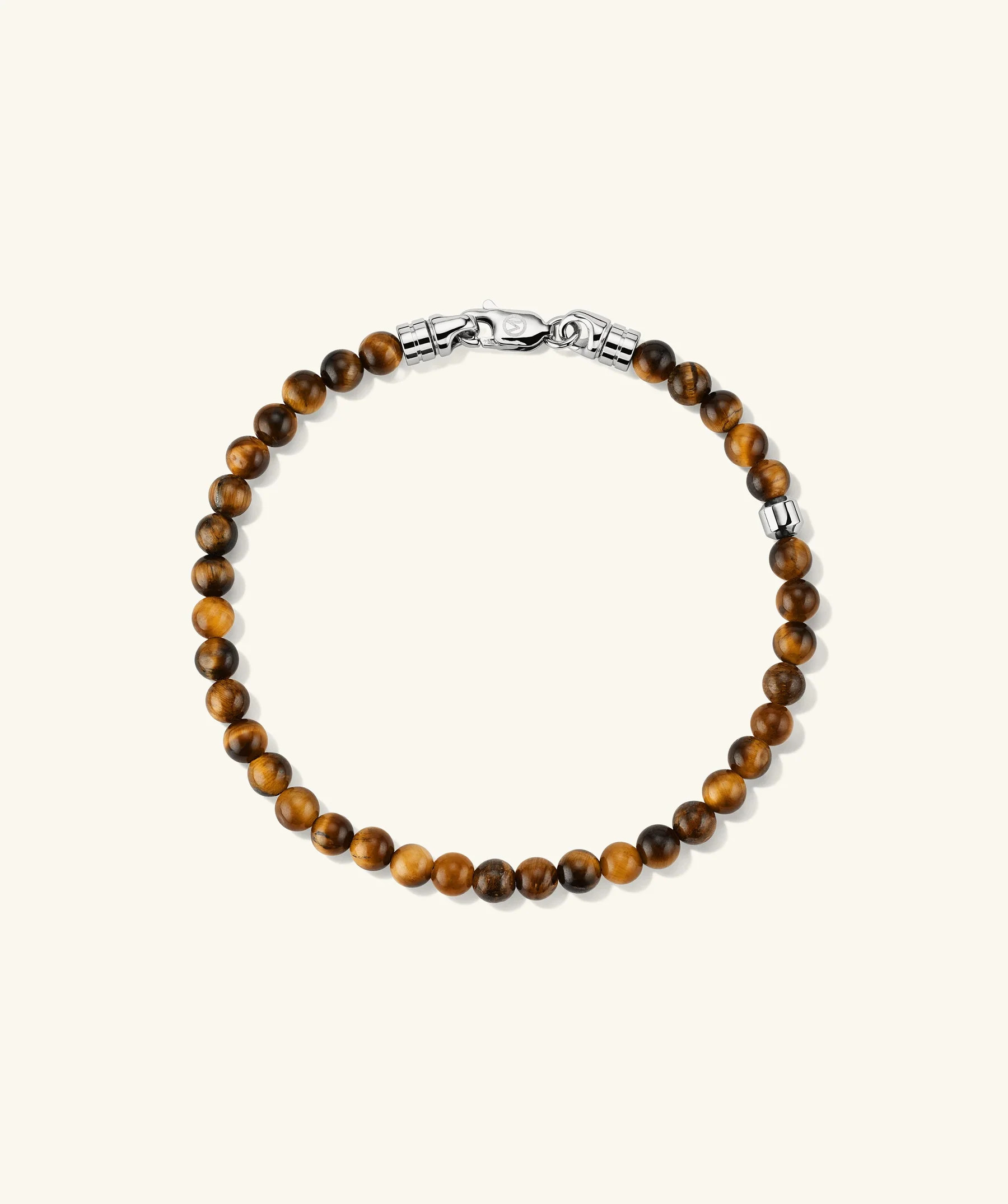 4mm Gemstone Beaded Bracelet | Mejuri Fine Crew