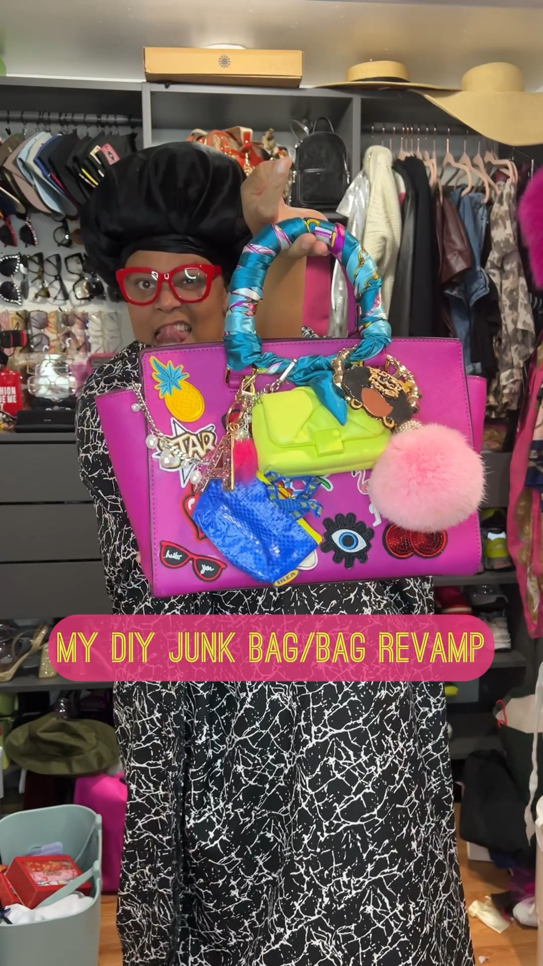 Where are my DIY girlies? Are you all up on the Junk bags? I wanted to revamp my old @Michael Kors US bag so I got my DIY tools and got to work. I link all items and some similar options for you all to recreate your own💕🫶🏽

#LTKdayinmylife #LTKstorytime #LTKValentine