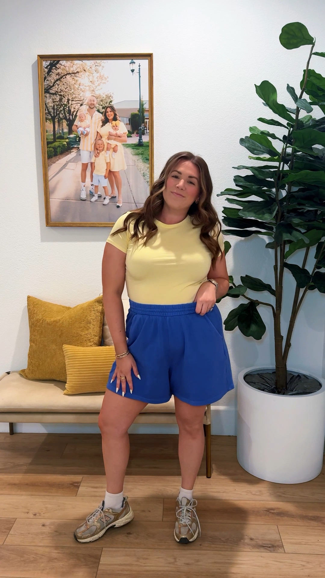 my fave comfy every day shorts on sale for under $12!!!! i’m in the large and they are 5” and terry cloth 

midsize curvy mom outfit 

#LTKSaleAlert #LTKSeasonal #LTKMidsize