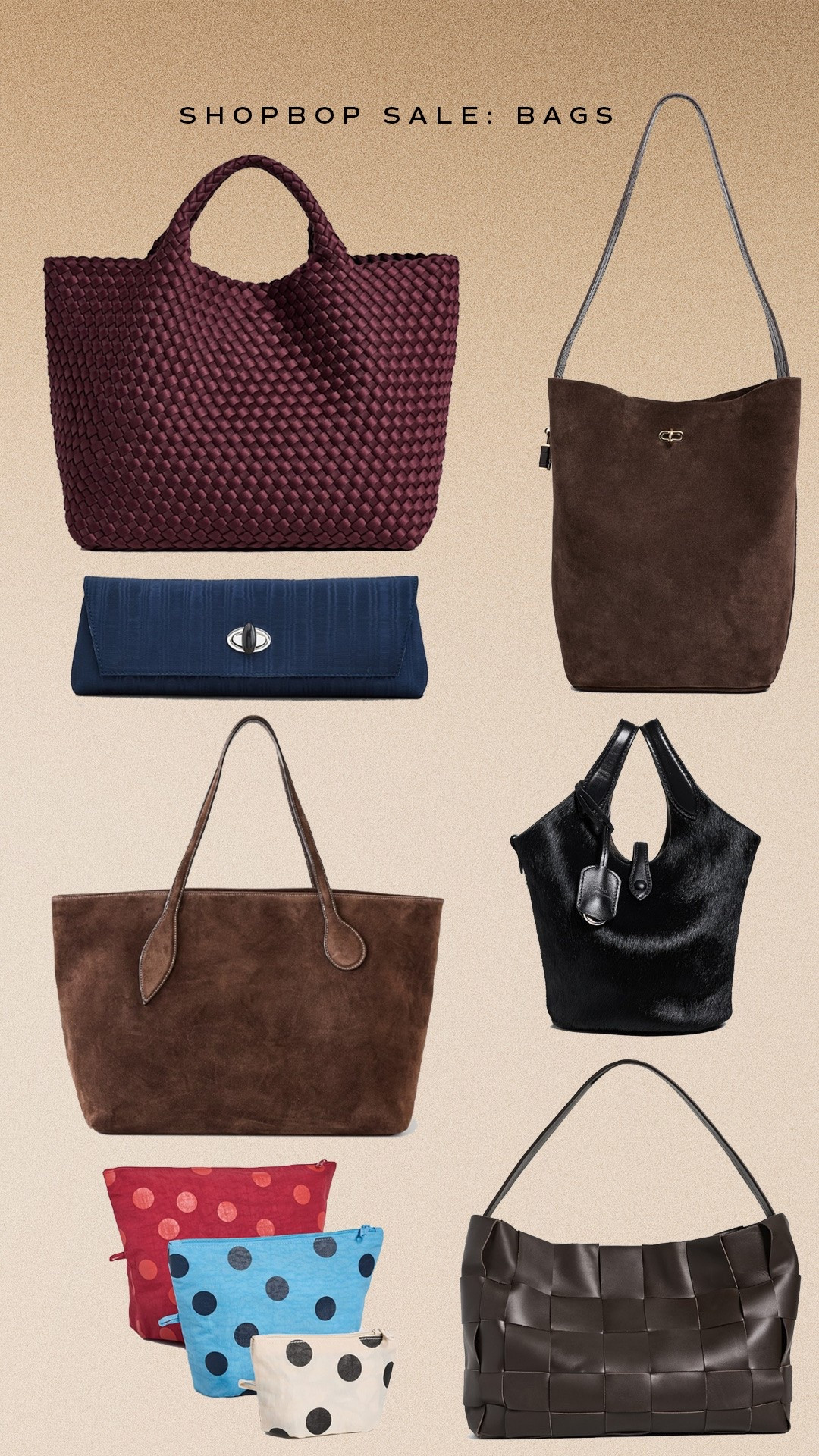 Shopbop Sale: Bags 

15% off $200+ | 20% off $500+ | 25% off $800+