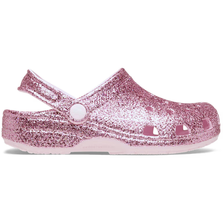 Kids' Classic Chunky Glitter Clog | Crocs (US)