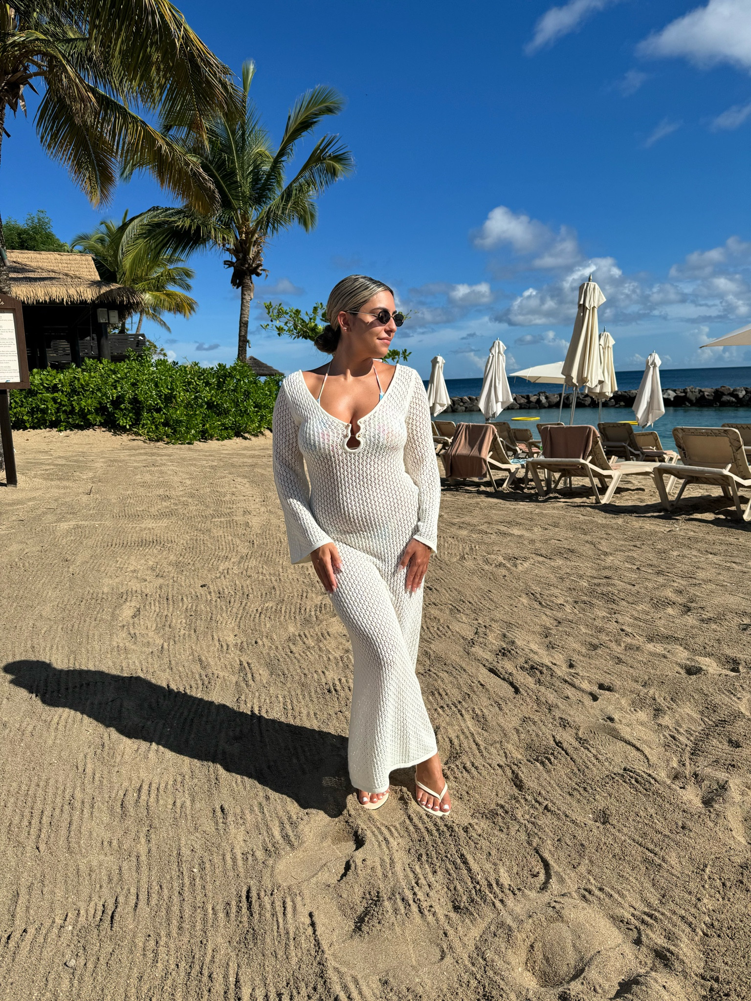 Beach day ootd. Whole fit is from shein but feels so high end and luxe!

#LTKstyletip #LTKsummer #LTKswimwear