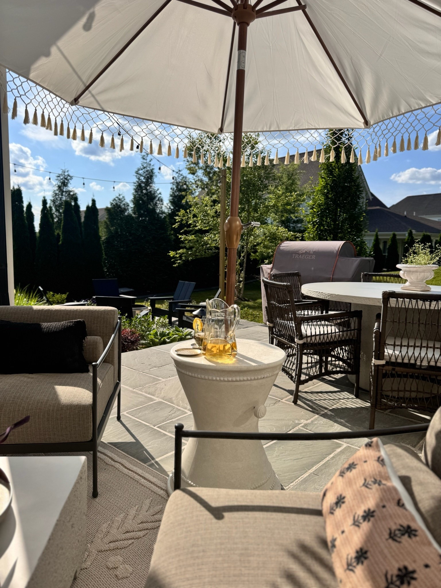 Backyard furniture ideas. Classic backyard furniture. Outdoor furniture 

#LTKHome #LTKSeasonal