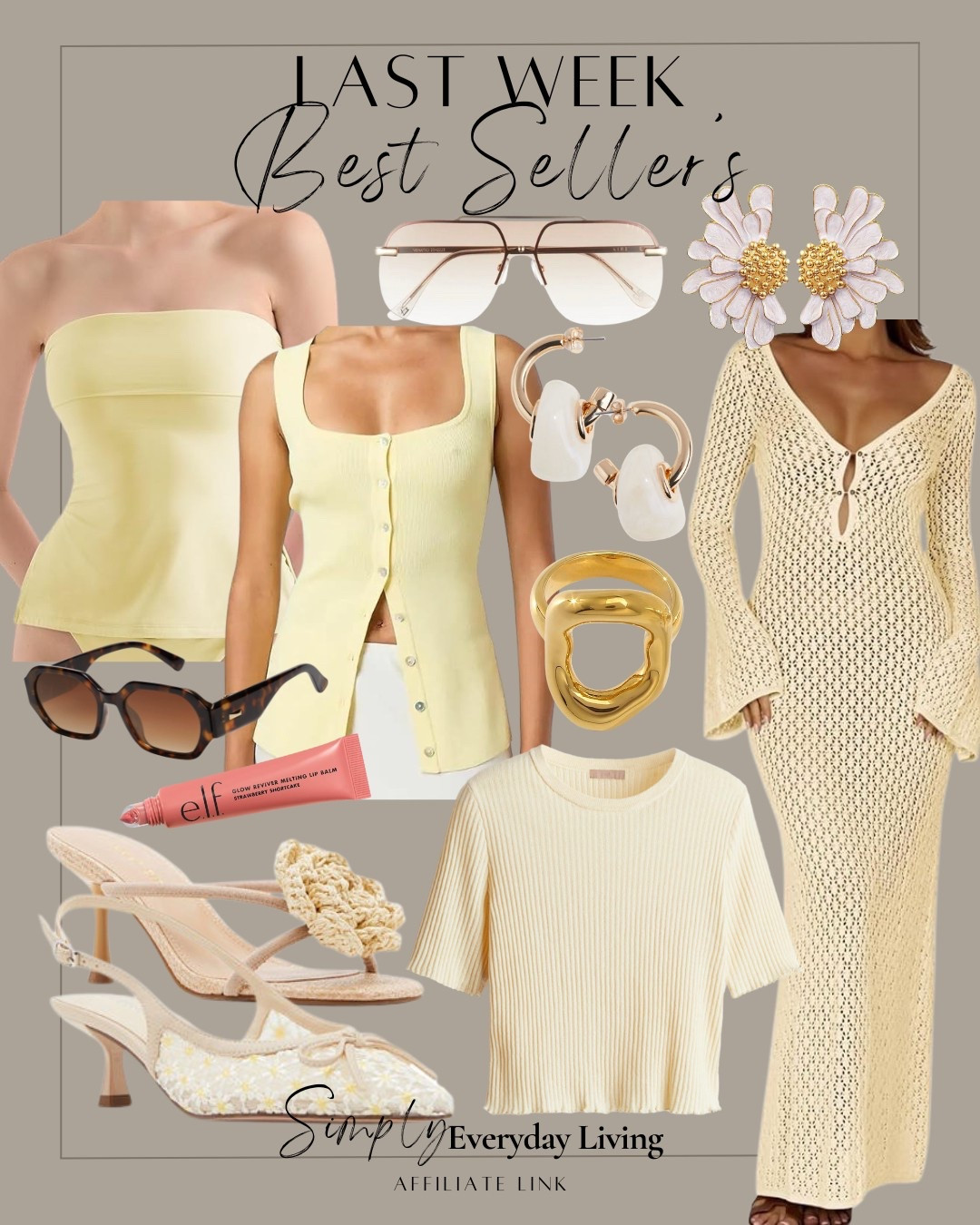 Last Weeks Best Sellers 