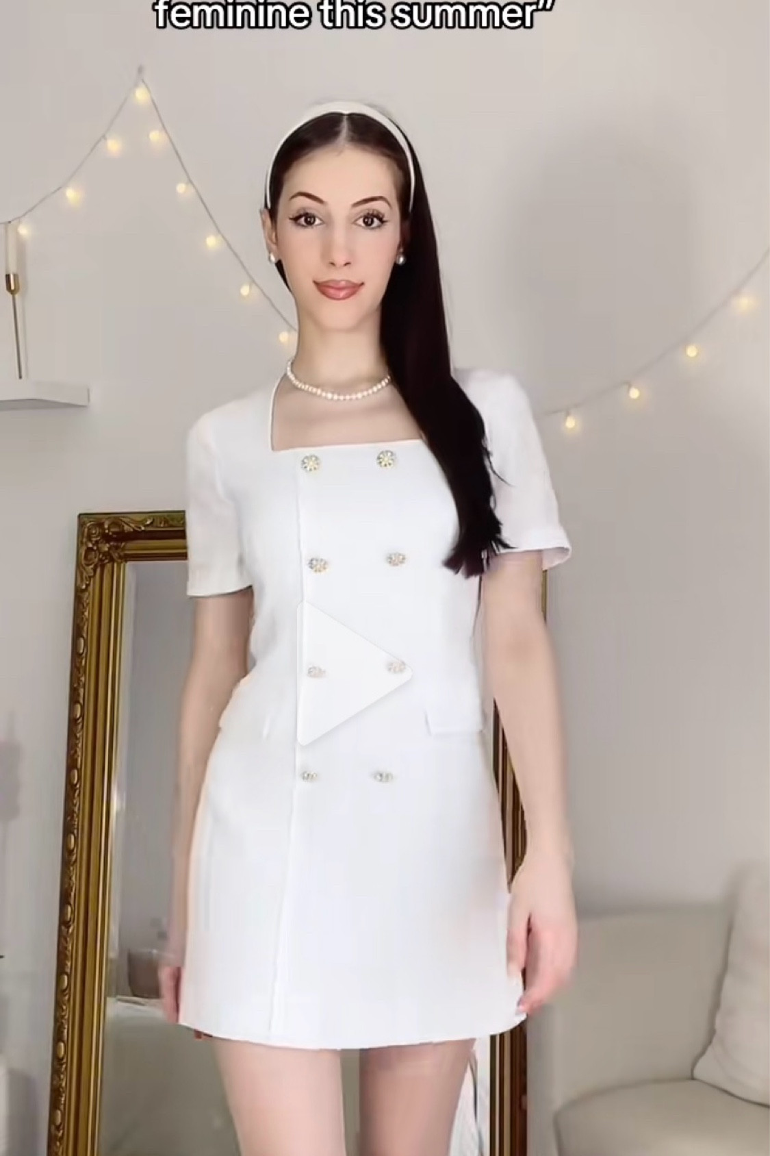 Old money dress! 

I altered this length of this dress.