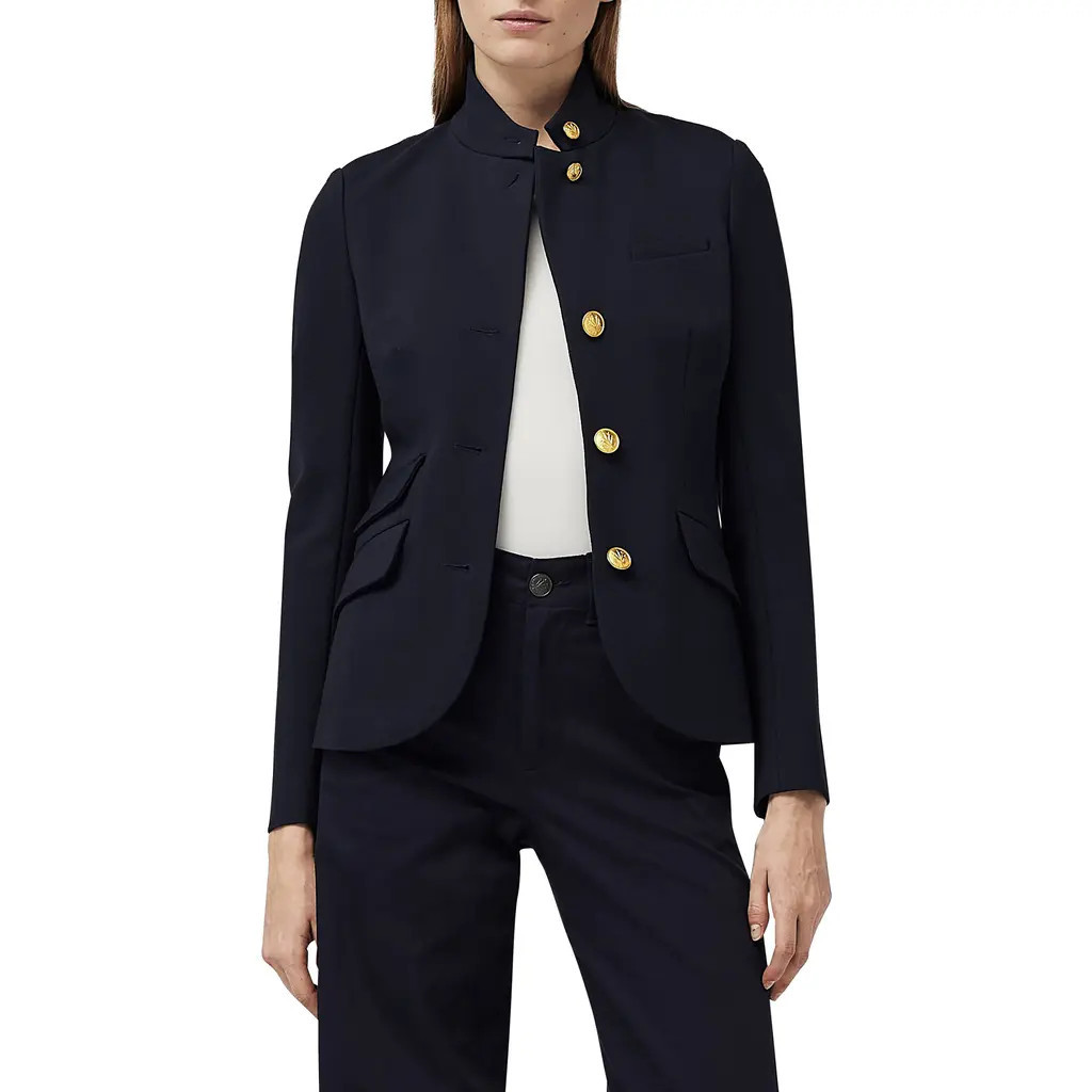 rag & bone Slade Ponte Blazer in Sal at Nordstrom, Size 00 | Nordstrom