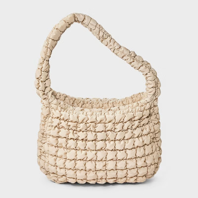 Puffer Hobo Shoulder Bag - Wild Fable™ Tan | Target