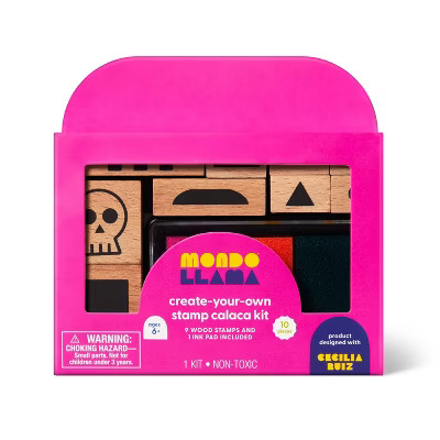 Día de Muertos Craft Rubber Stamp Kit - Mondo Llama™ | Target
