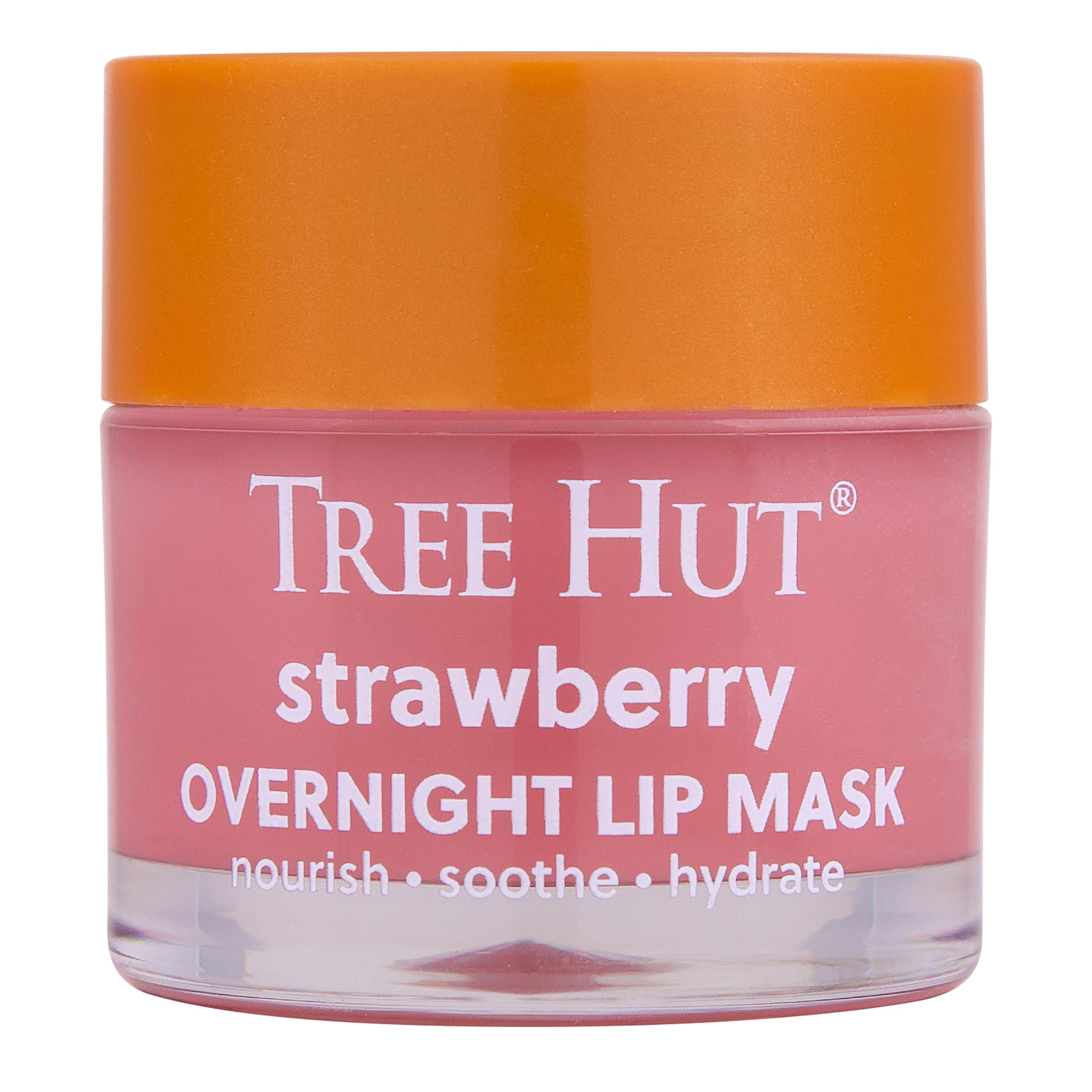 Tree Hut Strawberry Overnight Lip Mask | Leave on Overnight & Wake up to Soft, Hydrated Lips | El... | Amazon (US)