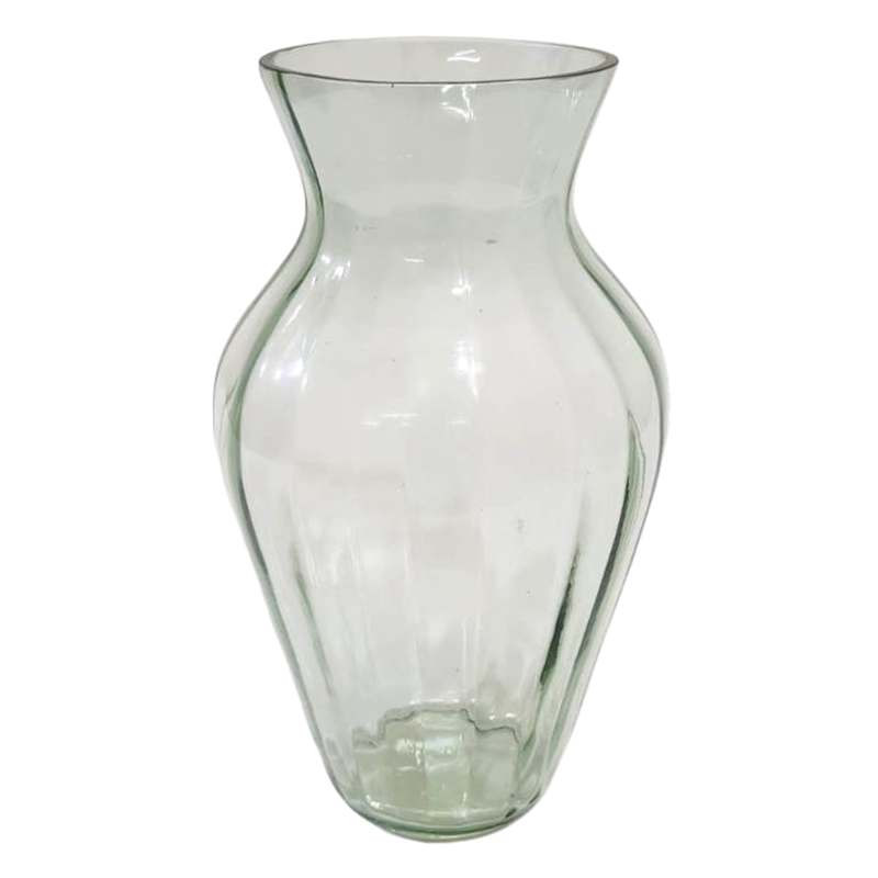 Clear Glass Hourglass Vase, 10.5", sold by At Home | At Home