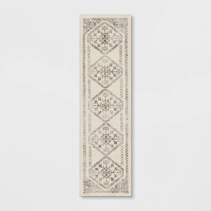 Distressed Persian Accent Rug Cream - Threshold™ | Target