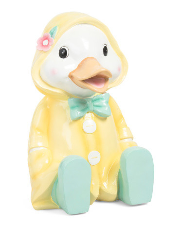 Outdoor Safe Duck With Raincoat | TJ Maxx