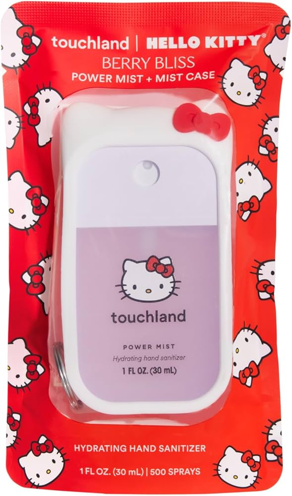 Touchland x Hello Kitty® Hand Sanitizer + Mist Case for Touchland Mist 1FL OZ., Scented & Stylis... | Amazon (US)