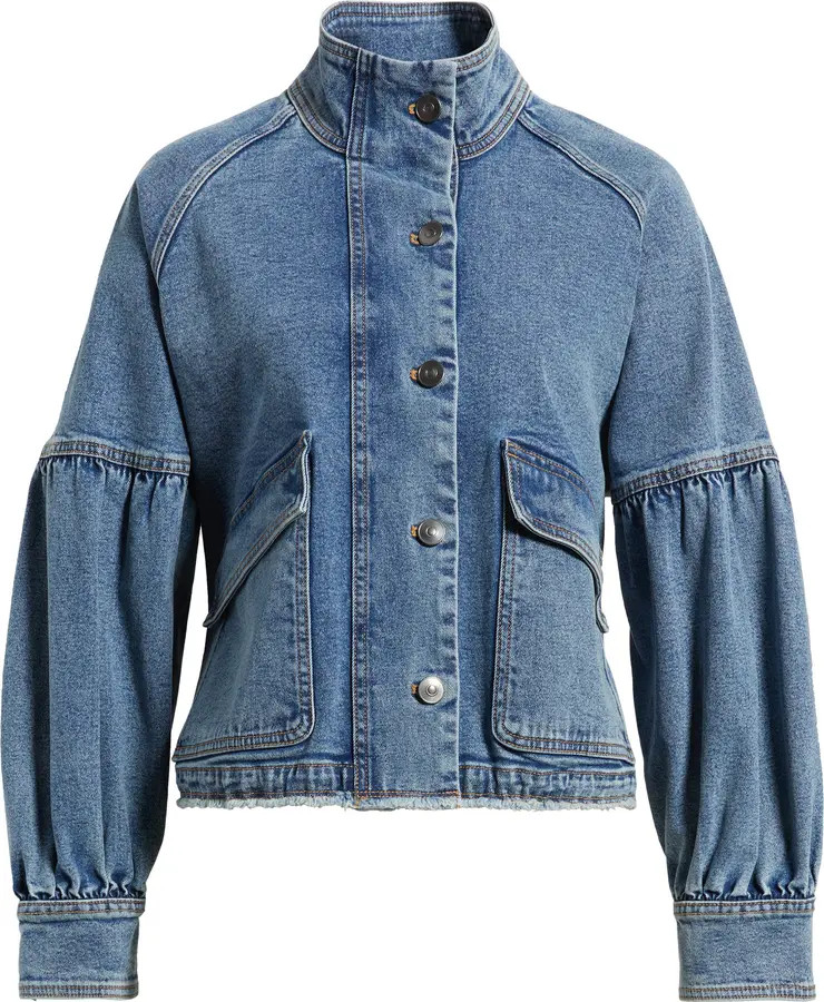 Blouse Sleeve Denim Jacket | Nordstrom