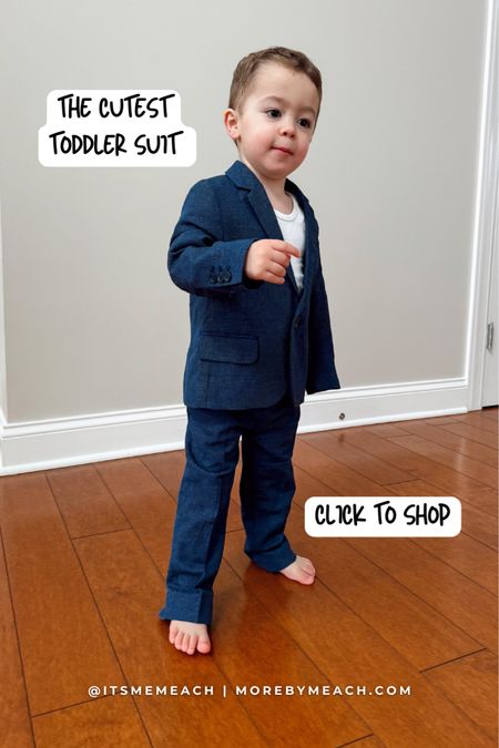 This toddler suit / ring bearer suit for my nieces wedding has me in a puddle. 🫠  The pants and jacket are slim fit - Luca and my nephew look like little men with them on. 🥹 Linking here if you’re in the market for something similar! Also linking the dress shoes and dress shirt we bought to complete the look. 

H&M, Hm kids, h and m kids, kids clothes, toddler dress clothes, toddler boy 

#LTKwedding #LTKfindsunder50 #LTKkids